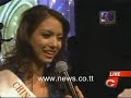 Trinidad and Tobago's Valene Maharaj at Miss World 2007
