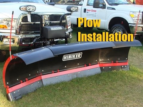 How to Install a Snow Plow (Hiniker Plow) (2012 Dodge Ram 3500)