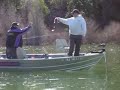 ROB M LANDS 3 LB. BASS @ CLEAR LAKE TO ELVIRA PT. 2