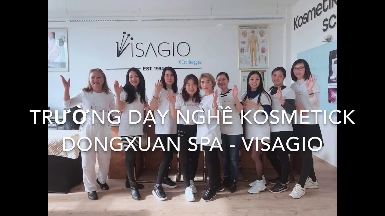 TRƯỜNG DẠY NGHỀ KOSMETICK  VISAGIO DO JOBCENTER TÀI TRỢ 100%