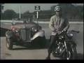 Cliff on his Vincent Motorcycle, c 1966