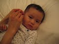 Evan in Heaven with Qtip Ear Swab