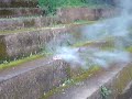 bomba de humo con estereofon