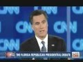 Mitt Romney and Newt Gingrich views on Palestine - 2012 Debate
