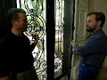 Great Solara Custom Iron Door and Gas Lights Great Solara Custom Iron Door and Gas Lights