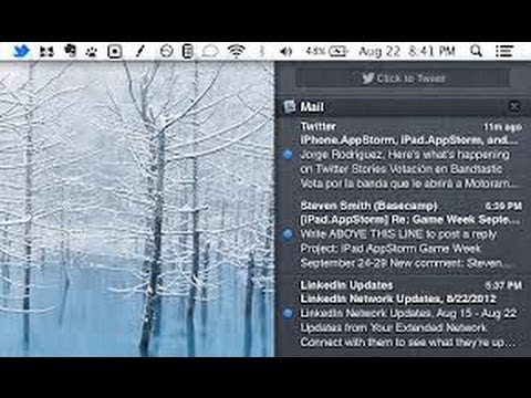 how to get facebook notifications on os x