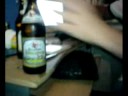 Bier mit Gabel