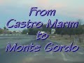 The road to Monte Gordo