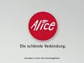 der alice tv spot: die mutter ist ganz aufgeregt, denn: der sohn hat damenbesuch und zwar alice, dargestellt von vanessa hessler.