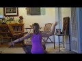 A simple yoga sequence designed to open and relieve the chest and shoulders. Also aids in wrist and forearm relief from too much time at a computer or hunched over the wheel.