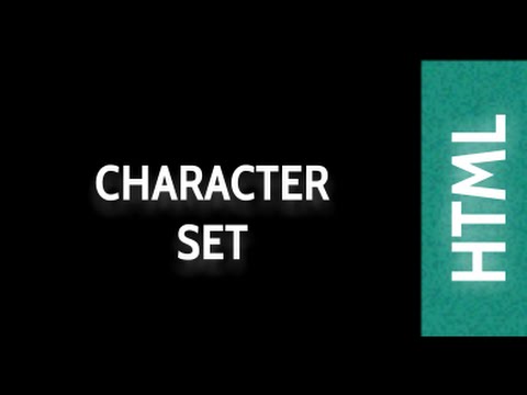 how to define utf-8 in html