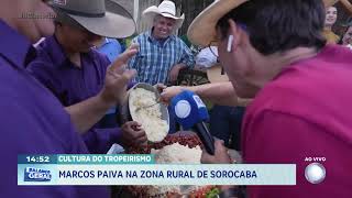 Cultura do tropeirismo: Marcos Paiva na zona rural  de Sorocaba