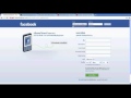 วิธีการเข้าสู่ระบบ facebook - YouTube