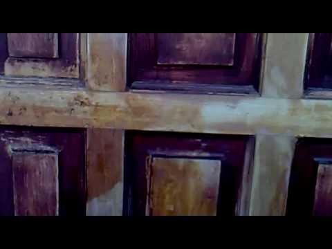 how to paint a varnished door