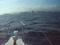 Way back on the boat to Porlamar
