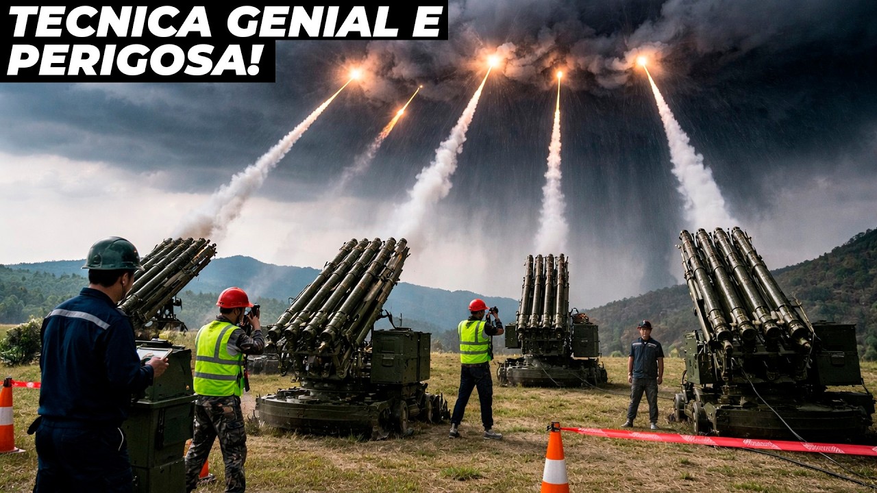 A perigosa técnica da China para fazer chover quando quiserem