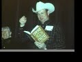 from the 2008 national cowboy poetry gathering, red steagall introduces young texas cowboy poet, oscar auker, to recite fellow texas poet, larry mcwhorter's 
