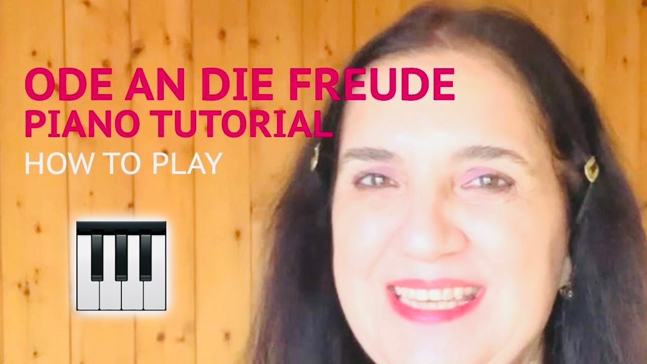 Ode an die Freude (easy) • Ode to Joy • Piano Tutorial • (How to play) | Pianolla Muse