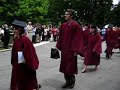 University of Chicago Graduation Bagpipe Procession