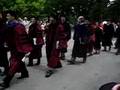 University of Chicago Graduation Bagpipe Procession