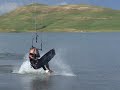 Kitesurfing at Sterkfontein Dam