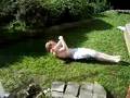 hugh getting hit by water bomb