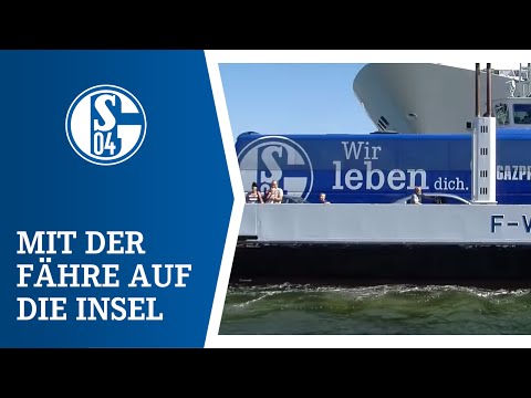 Wie die Nationalmannschaft - Schalke mit der Fähre auf dem Weg zum Spiel