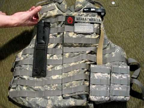 how to attach knife sheath to molle