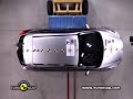 www.euroncap.comFrontal Impact takes place at 64 Km/h, 40% of the width of the car striking a deformable barrier. In the side impact, a mobile deformable barrier impacts the driver's door at 50 km/h. In the pole test, the car tested is propelled sideways at 29km/h into a rigid pole.