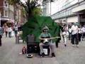 An Amateur Singer in Arndale Center-Manchester