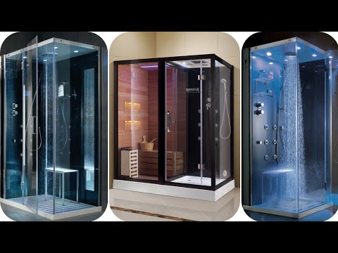 video-linktoworks-Glass Shower Enclosure Designs for Bathroom | Shower...