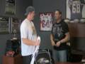 Mike Morris, Matt Birk, and an old Vikings Jersey