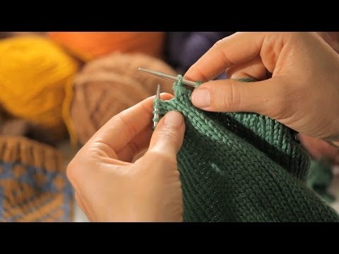 how to fasten off in knitting a hat