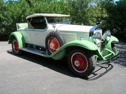 1929 Cadillac Roadster – Buffalo Wire Wheel Color Change TEST ALSO 1925 Cadillac Formal Sedan