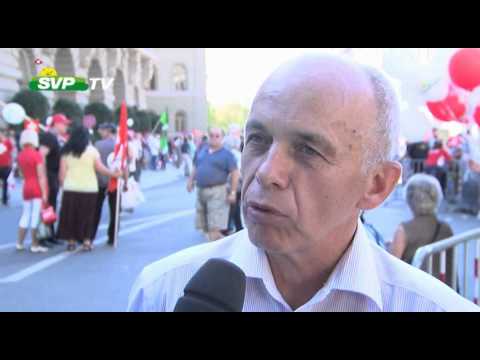 F�te de famille UDC: 6000 sympathisants s'engagent pour la Suisse sur la Place f�d�rale