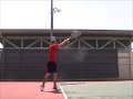 skyler meek from dans advantage tennis gives you a short lesson on groundstrokes. www.dansadvantage.com
