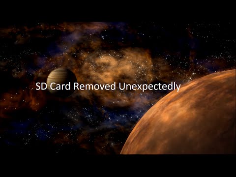 how to get rid of damaged sd card notification