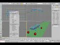 How to make a working vehicle in 3DS MAX
