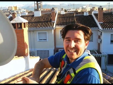 how to fit a universal lnb