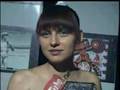 Body art on youtube party in Moscow