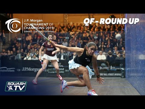 Squash: Tournament of Champions 2019 - Women's QF Roundup