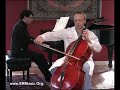 eric roter, m.d., a board-certified emergency physician performs with michael schneider.  learn more about music and medicine and the performers at www.ermusic.org.  dr. roter studied with nathaniel rosen, piatigorsky's protege.