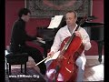 eric roter, m.d., a board-certified emergency physician performs with michael schneider.  learn more about music and medicine and the performers at www.ermusic.org.  dr. roter studied with nathaniel rosen, piatigorsky's protege.