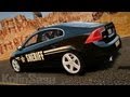 Volvo S60 Sheriff para GTA 4 vídeo 1