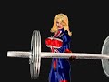 Muscle Girl Weight Lift