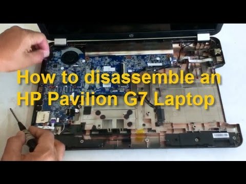 how to replace cooling fan in hp pavilion g7