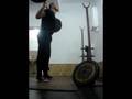 squat 110 kg x 20 ,beltless , high bar@93 kg/205 lbs