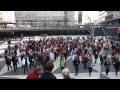 Flash Mob Sergels Torg SBS Shuffle Boogie Soul, Stockholm,Sweden.MPG