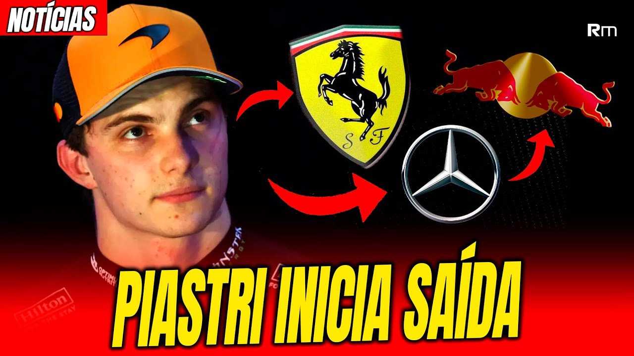 PIASTRI JÁ FALA COM OUTRA EQUIPES / RED BULL / F1 TEM CRESCIMENTO ABSURDO / MOTOGP #f1 #formula1