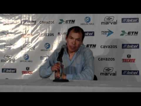 Rueda de prensa de Jos&eacute; Guadalupe Cruz